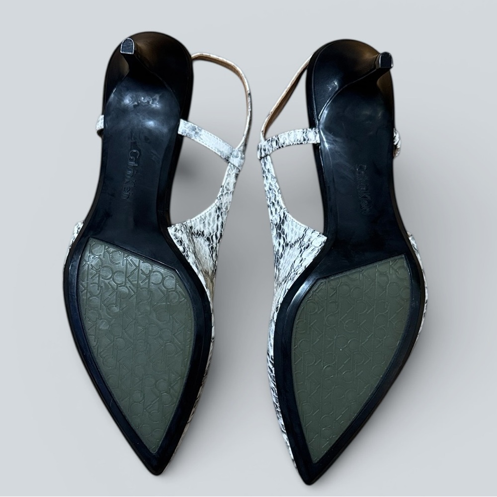 Calvin Klein Patsi Muted Snake Dress Pumps - Picture 4 of 5